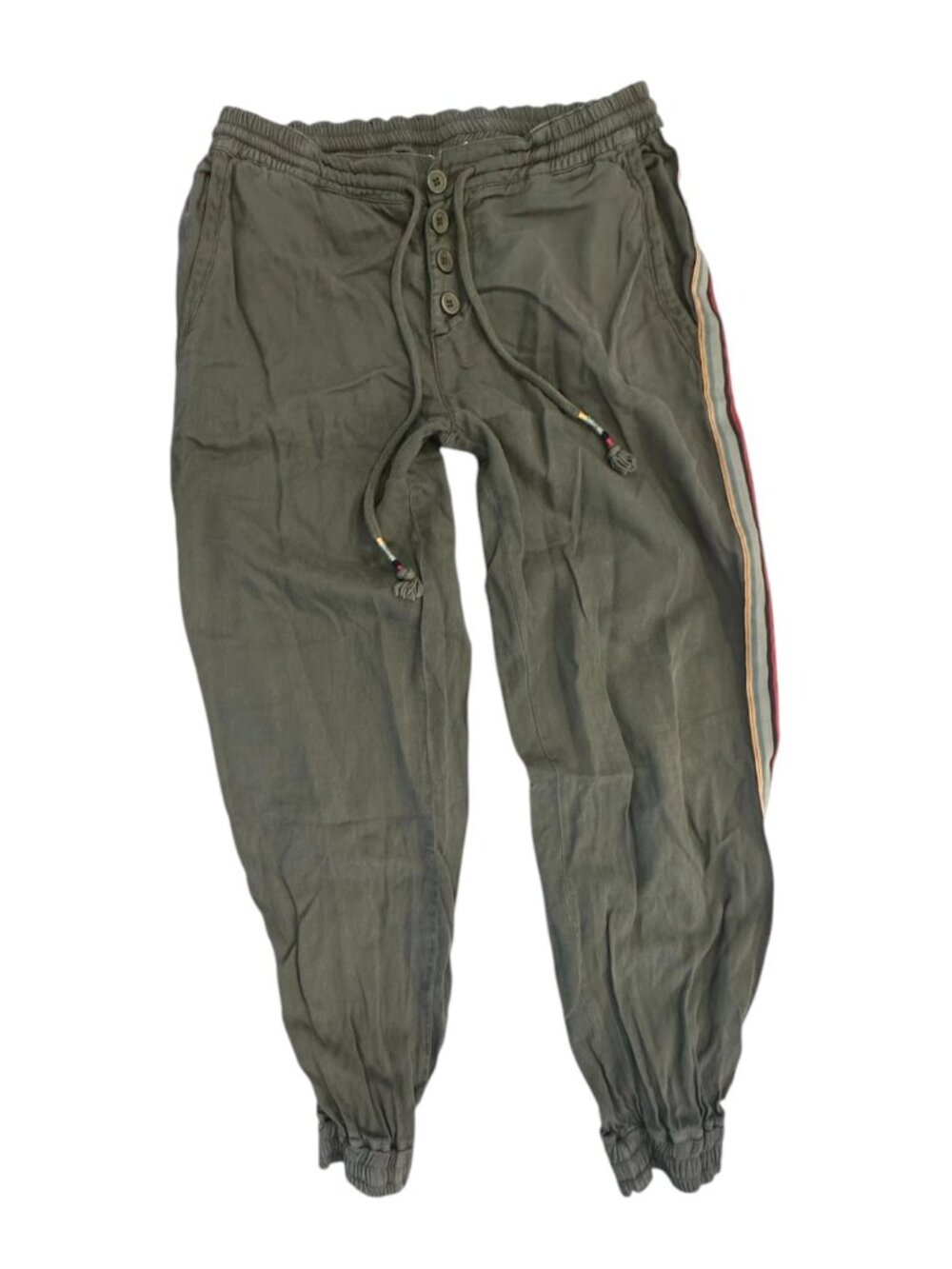 Faherty Arlie Day Pants/Joggers Surplus Green Women's Size MEDIUM